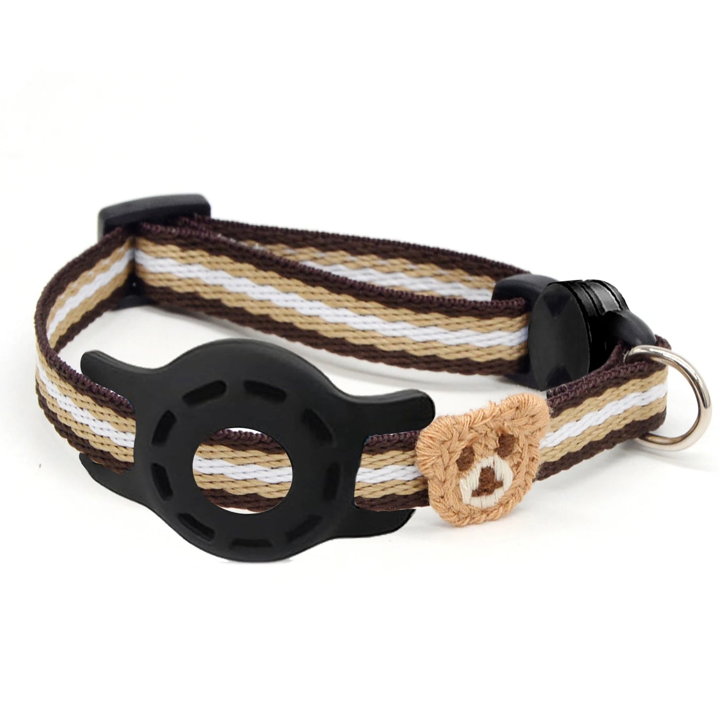 AirTag Cat Collar with Holder (Breakaway Safety Design)