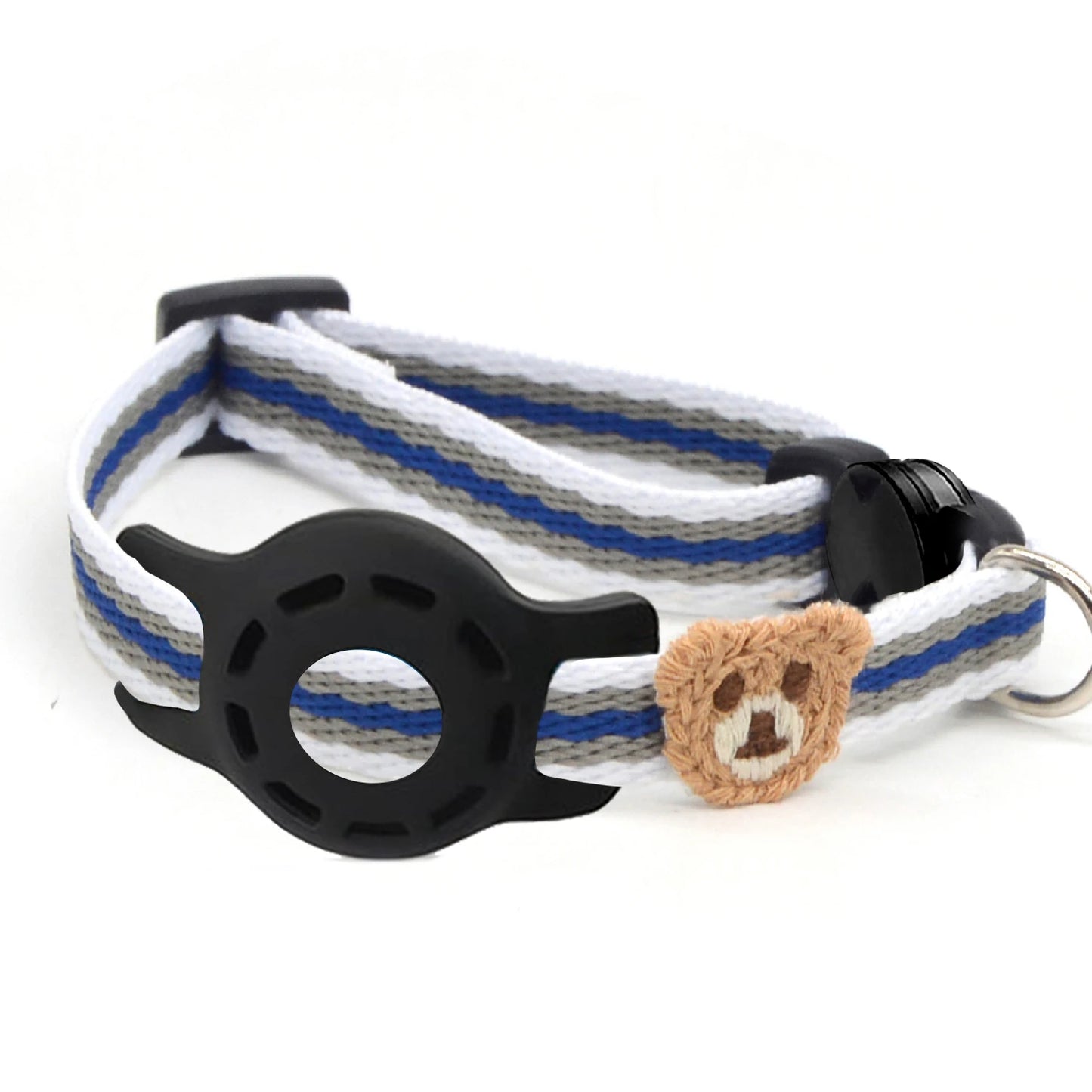 AirTag Cat Collar with Holder (Breakaway Safety Design)