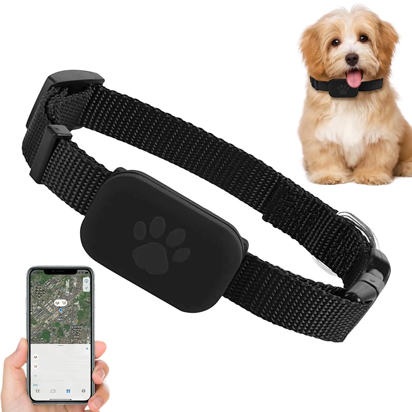 Multifunctional Smart GPS Tracker – Pet Safety for Cats & Dogs